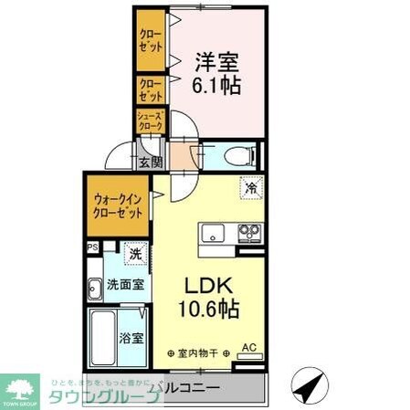 トリア テュラーの物件間取画像